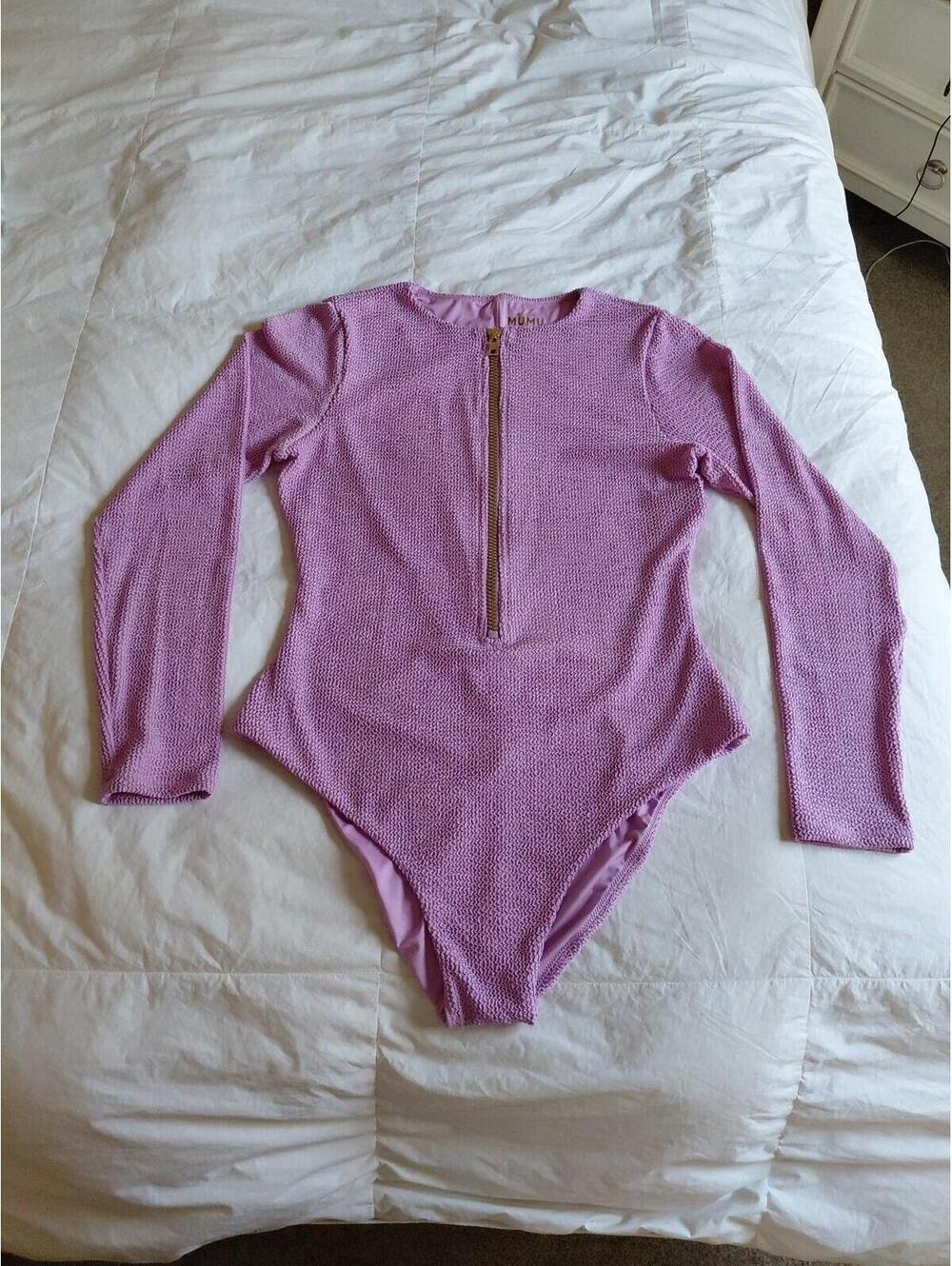 Show Me Your Mumu Swimsuit Sz XXL Violet Excellent Condition